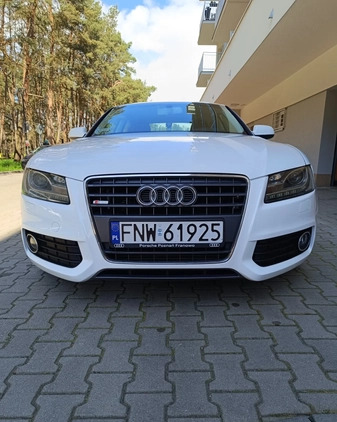 Audi A5 cena 46900 przebieg: 143992, rok produkcji 2012 z Wyszogród małe 154